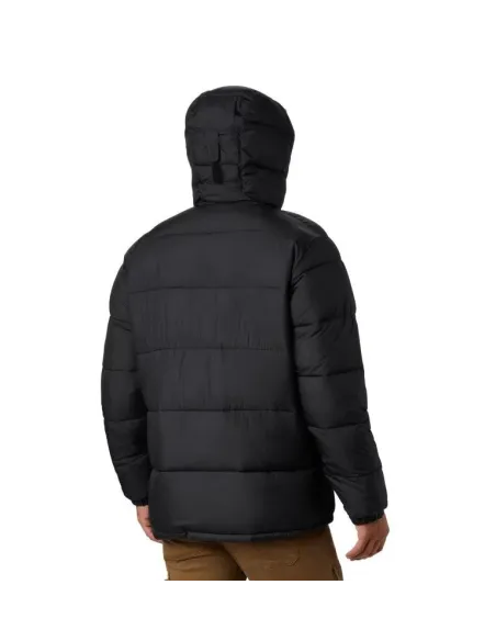 Kurtka Zimowa Męska Columbia Pike Lake Hooded Puchowa Izolacja Czarna r. S