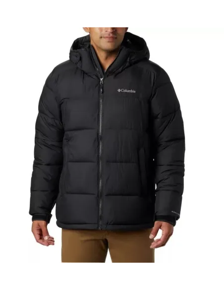Kurtka Zimowa Męska Columbia Pike Lake Hooded Puchowa Izolacja Czarna r. S