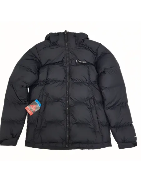 Kurtka Zimowa Męska Columbia Pike Lake Hooded Puchowa Izolacja Czarna r. S