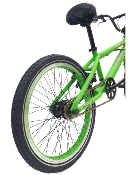 Rower BMX 20 Stal Młodzieżowy V-brake Kierownica Rotor 360 Pegi Skatepark