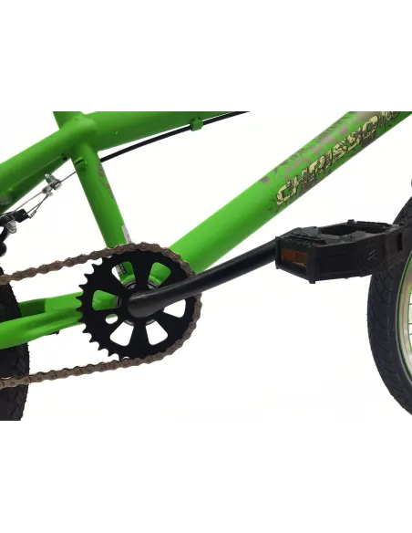 Rower BMX 20 Stal Młodzieżowy V-brake Kierownica Rotor 360 Pegi Skatepark