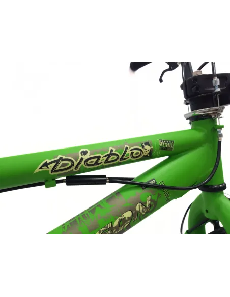 Rower BMX 20 Stal Młodzieżowy V-brake Kierownica Rotor 360 Pegi Skatepark