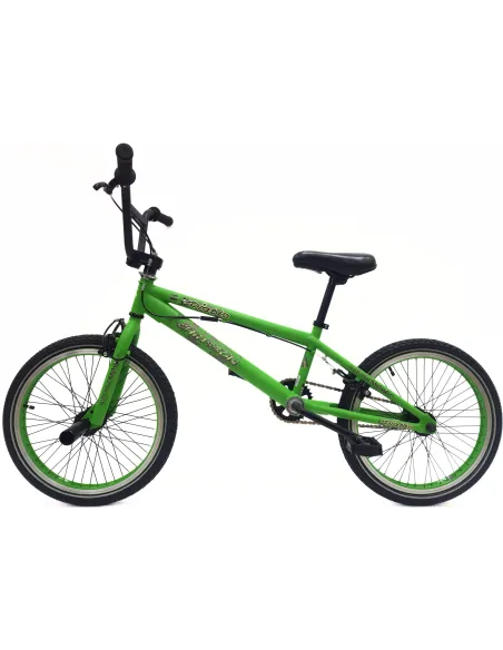 Rower BMX 20 Stal Młodzieżowy V-brake Kierownica Rotor 360 Pegi Skatepark