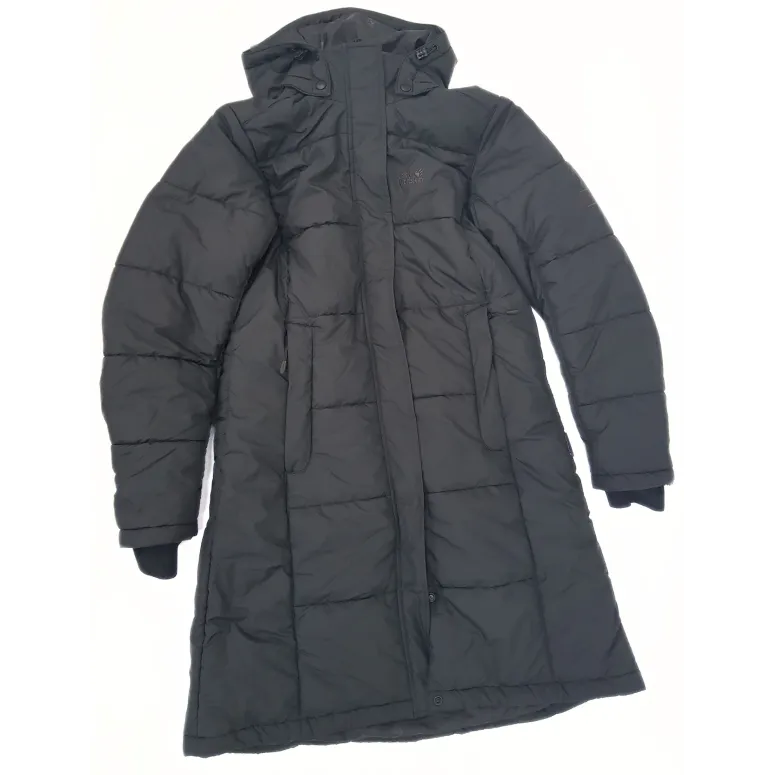 Kurtka Zimowa Damska Parka Jack Wolfskin Microguard Stormlock Czarna r. M