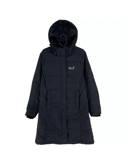 Kurtka Zimowa Damska Parka Jack Wolfskin Microguard Stormlock Czarna r. M