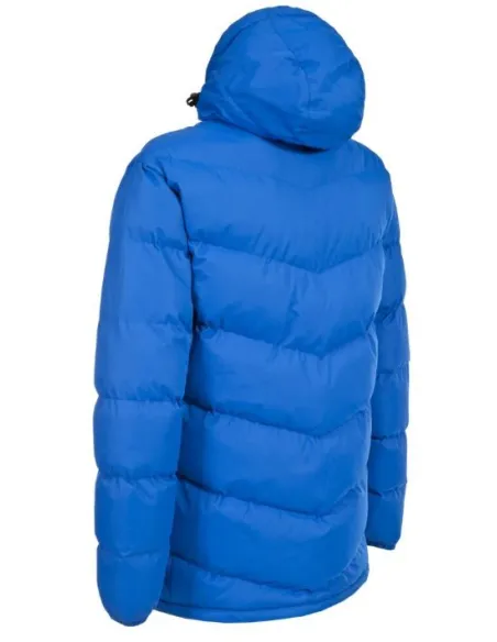 Kurtka Zimowa Męska Trespass Blustery Electric Blue Pikowana Płaszcz r. XL