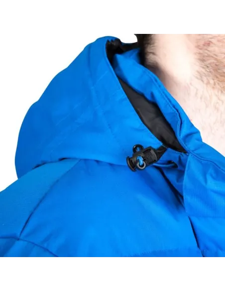 Kurtka Zimowa Męska Trespass Blustery Electric Blue Pikowana Płaszcz r. XL