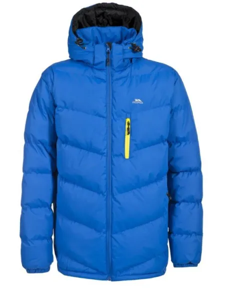 Kurtka Zimowa Męska Trespass Blustery Electric Blue Pikowana Płaszcz r. XL