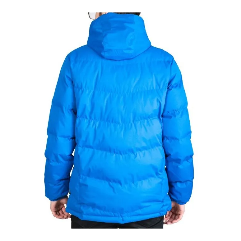 Kurtka Zimowa Męska Trespass Blustery Electric Blue Pikowana Płaszcz r. XL