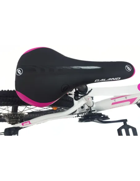 Rower Górski Damski 26 Alu MTB Młodzieżowy Tarcze Revo Amortyzacja Dzwonek