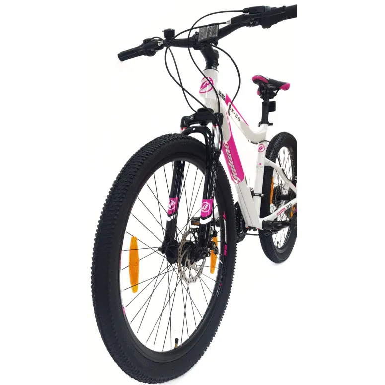 Rower Górski Damski 26 Alu MTB Młodzieżowy Tarcze Revo Amortyzacja Dzwonek