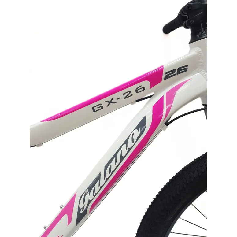 Rower Górski Damski 26 Alu MTB Młodzieżowy Tarcze Revo Amortyzacja Dzwonek