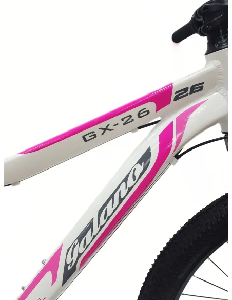 Rower Górski Damski 26 Alu MTB Młodzieżowy Tarcze Revo Amortyzacja Dzwonek