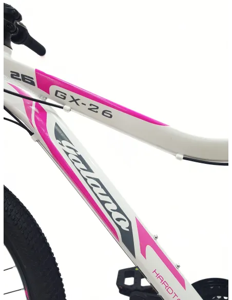 Rower Górski Damski 26 Alu MTB Młodzieżowy Tarcze Revo Amortyzacja Dzwonek