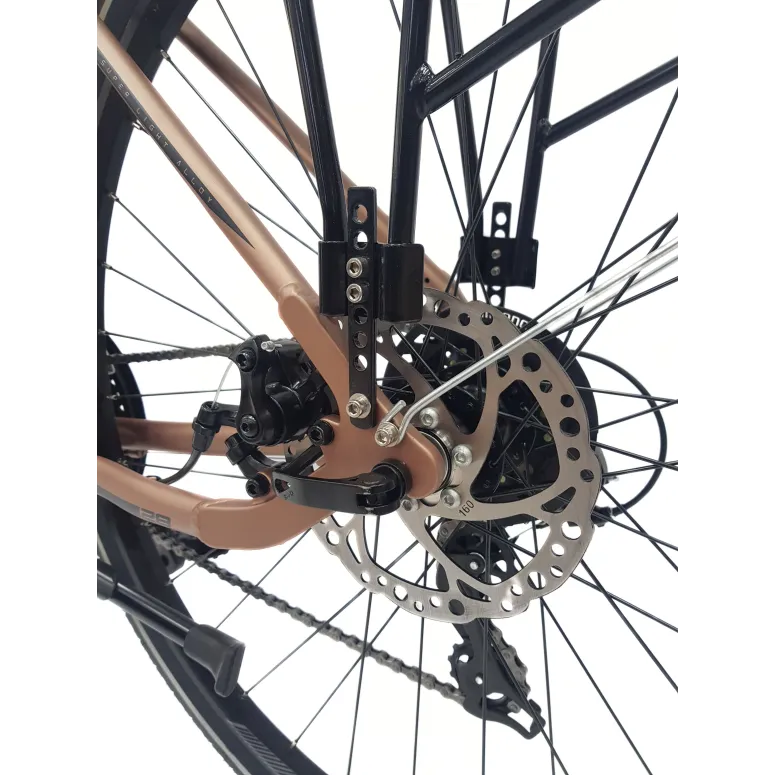 Rower Trekkingowy Damski 28 Rekreacyjny Bagażnik Oświetlenie Stopka Dzwonek