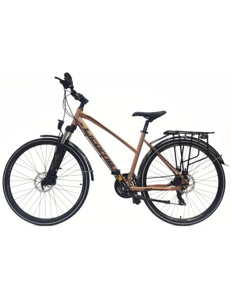 Rower Trekkingowy Damski 28 Rekreacyjny Bagażnik Oświetlenie Stopka Dzwonek