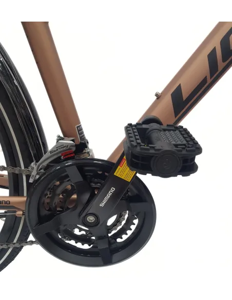 Rower Trekkingowy Damski 28 Rekreacyjny Bagażnik Oświetlenie Stopka Dzwonek