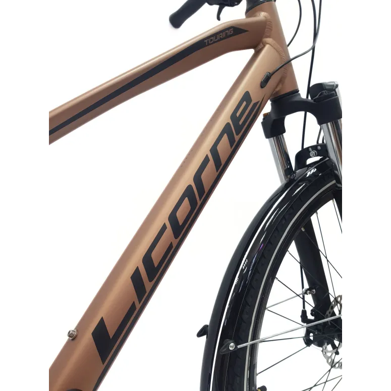 Rower Trekkingowy Damski 28 Rekreacyjny Bagażnik Oświetlenie Stopka Dzwonek