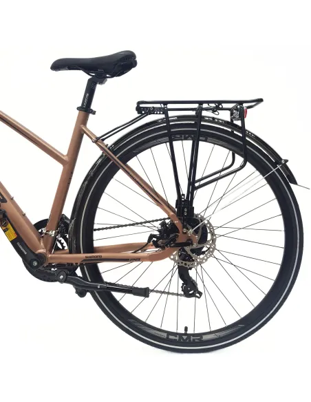 Rower Trekkingowy Damski 28 Rekreacyjny Bagażnik Oświetlenie Stopka Dzwonek