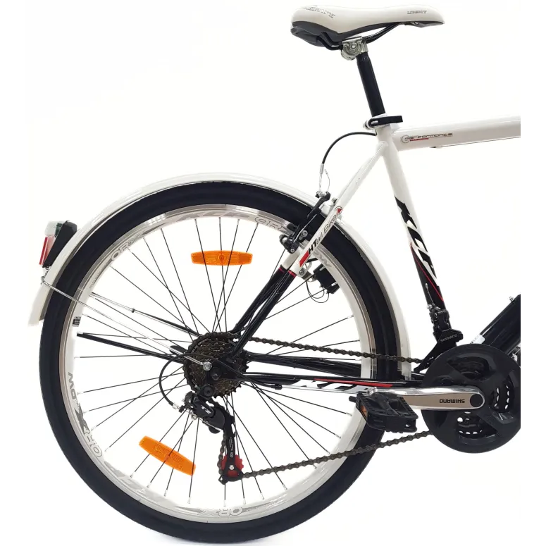 Rower Miejski 26 Stal Męski Revo Światła Dynamo Stopka Odblaski Błotniki