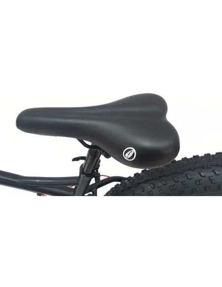 Rower Młodzieżowy Fatbike 26 Stal Unisex 7 Biegów Tarcze Cyngle Odblaski