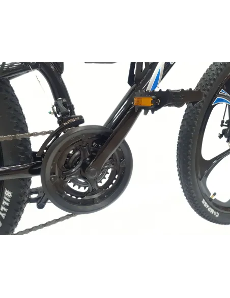 Rower Górski Młodzieżowy 26 Stal Pełna Amortyzacja MTB Tarczowe 21 Biegów