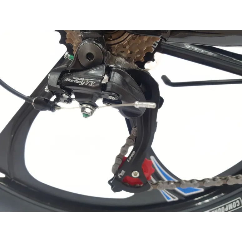 Rower Górski Młodzieżowy 26 Stal Pełna Amortyzacja MTB Tarczowe 21 Biegów