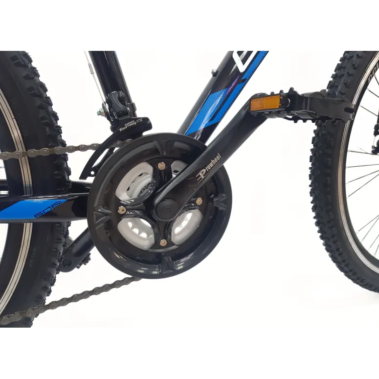 Rower Górski Młodzieżowy MTB 26 Alu 21 Biegów Tarcze Cyngle Odblaski Stopka