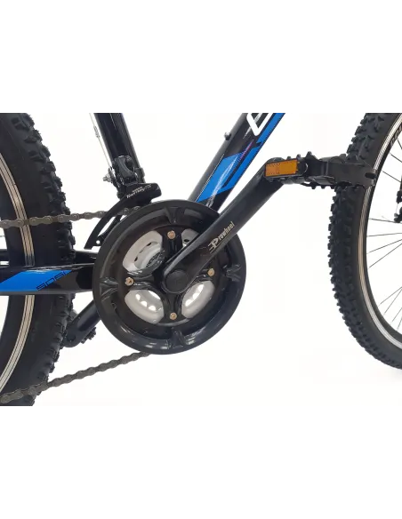 Rower Górski Młodzieżowy MTB 26 Alu 21 Biegów Tarcze Cyngle Odblaski Stopka