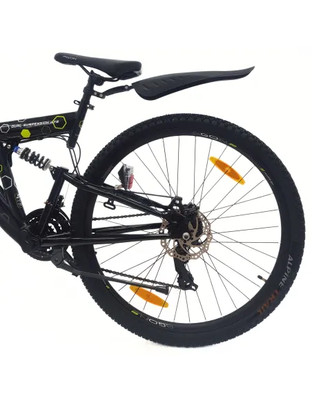 Rower Górski MTB 29 Stal Męski Damski Pełna Amortyzacja Tarcze Światła