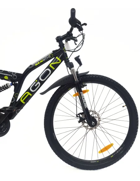 Rower Górski MTB 29 Stal Męski Damski Pełna Amortyzacja Tarcze Światła