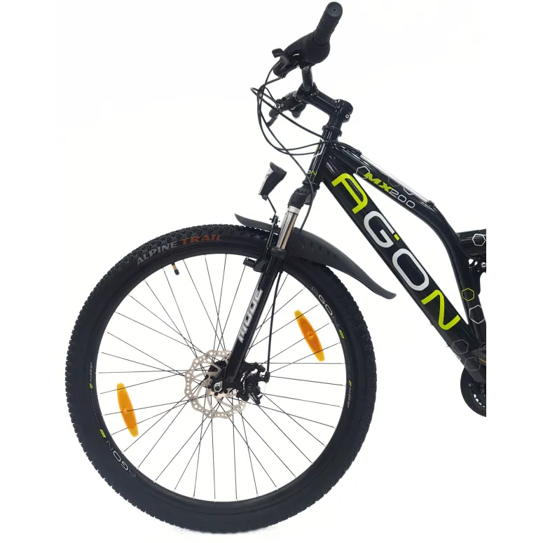 Rower Górski MTB 29 Stal Męski Damski Pełna Amortyzacja Tarcze Światła