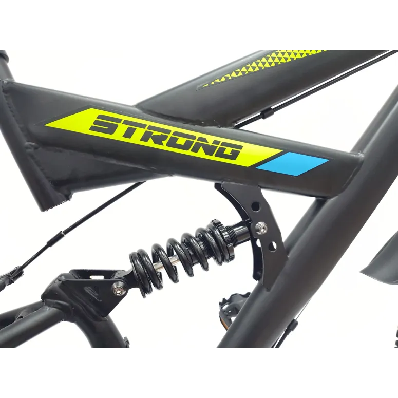 Rower Górski MTB 26 Stal V-Brake Cyngle 21 Biegów Unisex Stopka Odblaski