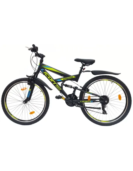 Rower Górski MTB 26 Stal V-Brake Cyngle 21 Biegów Unisex Stopka Odblaski