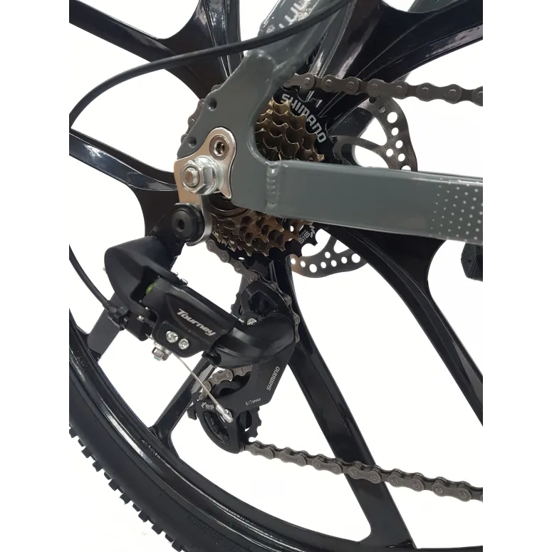 Rower Górski MTB 27,5 Alu 21-biegów Tarcze Cyngle Stopka Dzwonek Odblaski