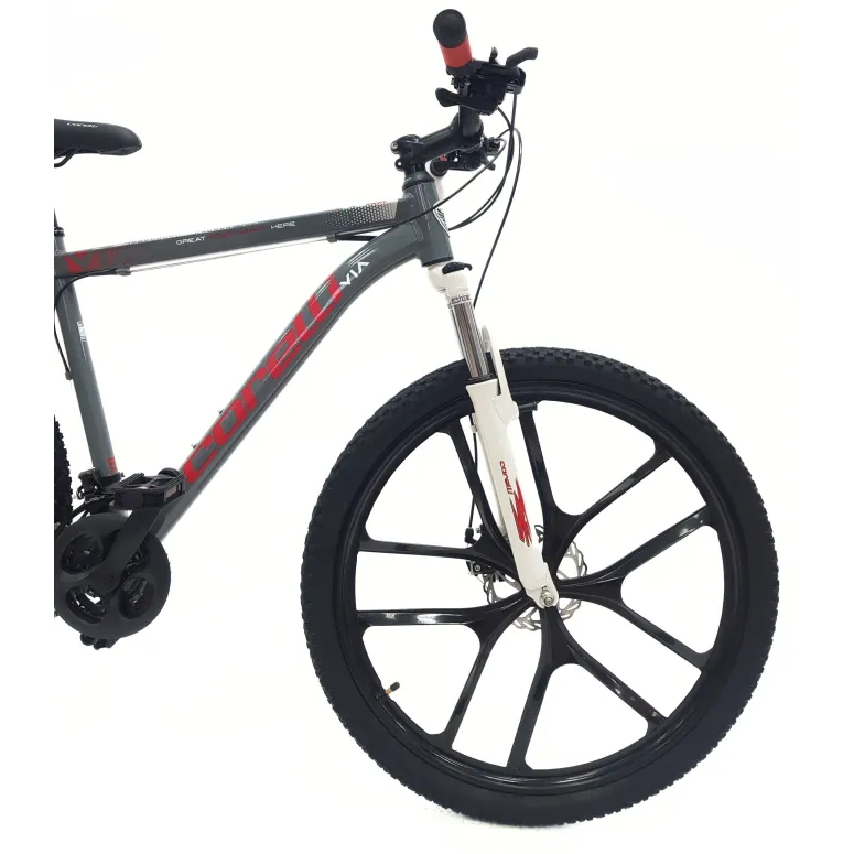 Rower Górski MTB 27,5 Alu 21-biegów Tarcze Cyngle Stopka Dzwonek Odblaski