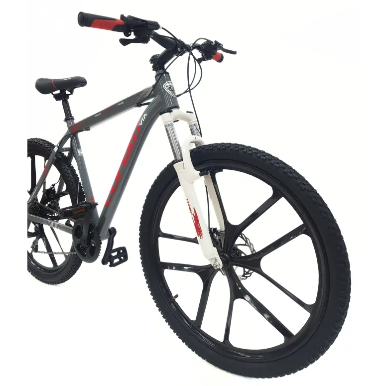 Rower Górski MTB 27,5 Alu 21-biegów Tarcze Cyngle Stopka Dzwonek Odblaski - 15