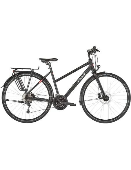 Aluminiowy Damski Rower Trekkingowy 28 Hamulce Hydrauliczne Shimano Deore 27 Biegów Oświetlenie