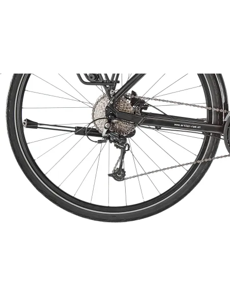 Aluminiowy Damski Rower Trekkingowy 28 Hamulce Hydrauliczne Shimano Deore 27 Biegów Oświetlenie