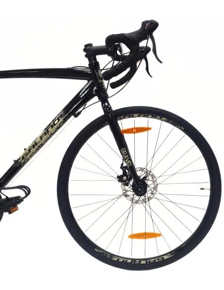 Rower Szosowy Uniwersalny 28 ALU Tarcze 14 Biegów Dzwonek Przełajowy Gravel