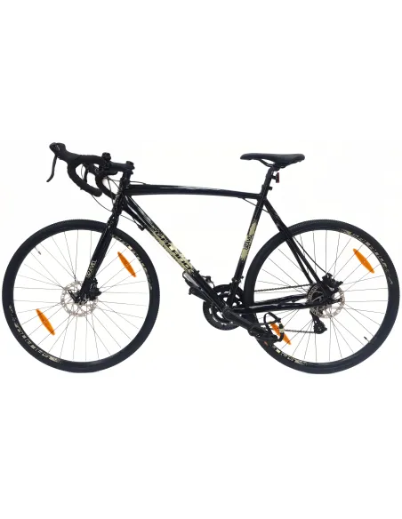 Rower Szosowy Uniwersalny 28 ALU Tarcze 14 Biegów Dzwonek Przełajowy Gravel