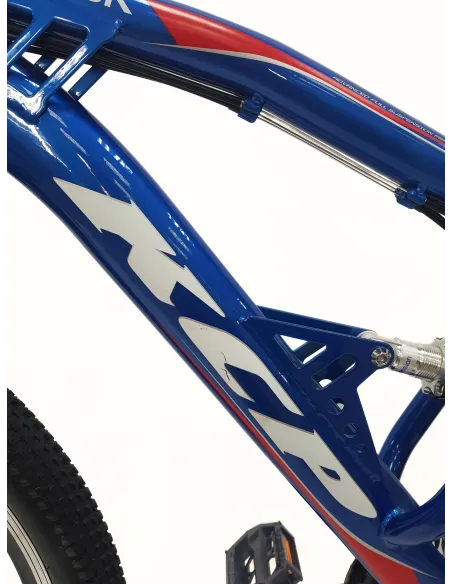 Rower Górski 26 MTB Młodzieżowy Stal Pełna Amortyzacja Stopka Tarcze Cyngle