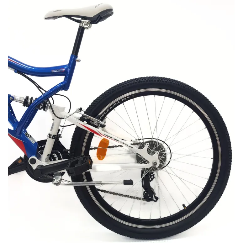 Rower Górski 26 MTB Młodzieżowy Stal Pełna Amortyzacja Stopka Tarcze Cyngle