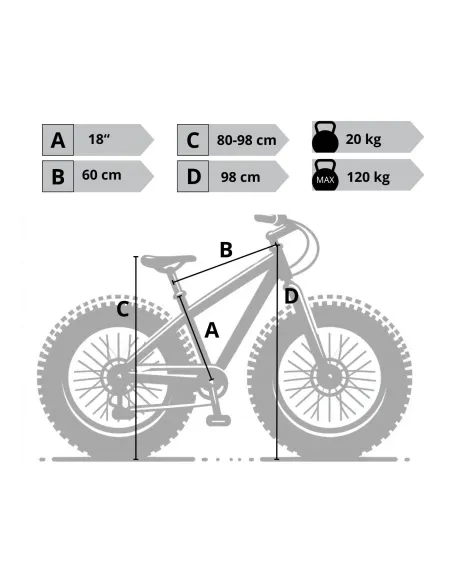 Rower Fatbike MTB 26 Górski Młodzieżowy Męski Damski Cyngle Tarcze Odblaski