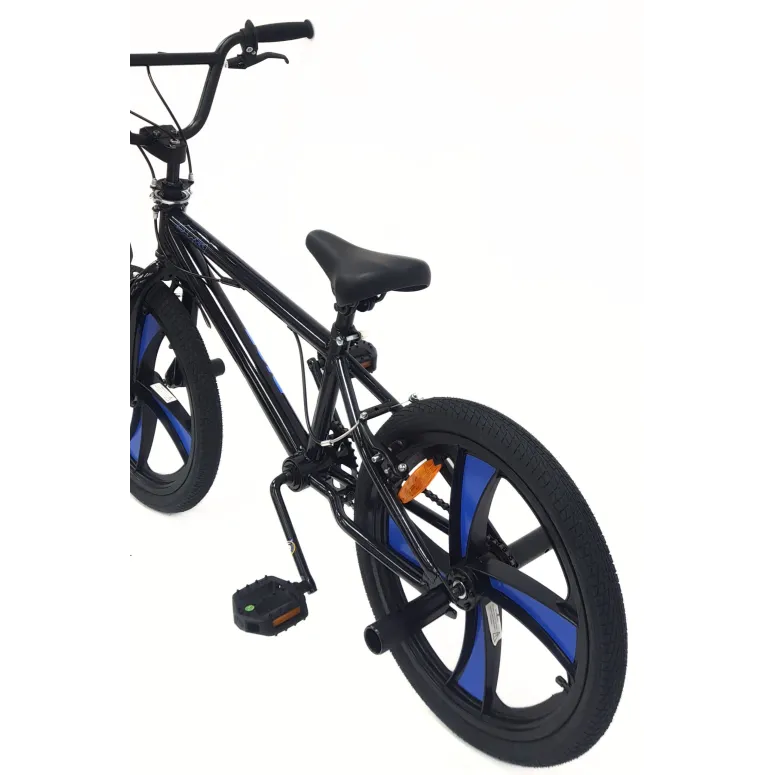 Rower BMX 20 Stal Młodzieżowy Unisex 4 Szprychy Rotor 360 Wyczynowy 80 kg