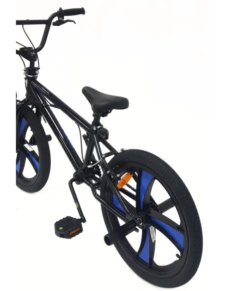 Rower BMX 20 Stal Młodzieżowy Unisex 4 Szprychy Rotor 360 Wyczynowy 80 kg