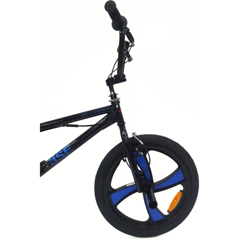 Rower BMX 20 Stal Młodzieżowy Unisex 4 Szprychy Rotor 360 Wyczynowy 80 kg