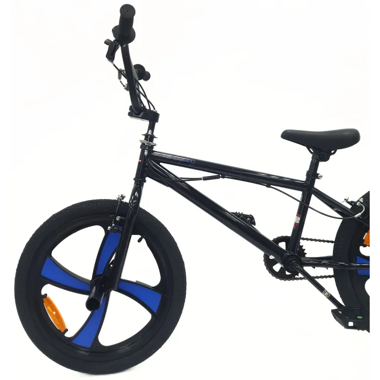 Rower BMX 20 Stal Młodzieżowy Unisex 4 Szprychy Rotor 360 Wyczynowy 80 kg