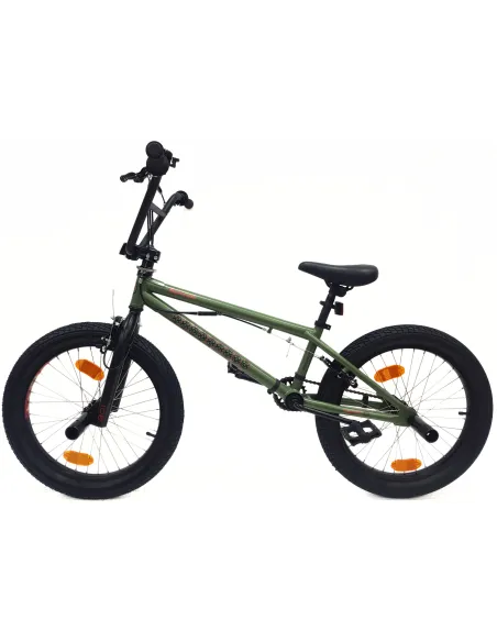 Rower BMX 20 Młodzieżowy Pegi Kierownica Rotor 360 Odblaski Stal U Brake