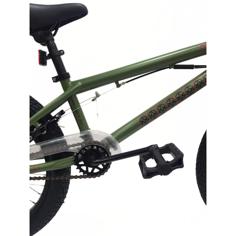 Rower BMX 20 Młodzieżowy Pegi Kierownica Rotor 360 Odblaski Stal U Brake